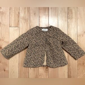 Toddler Zara Leopard Print Jacket